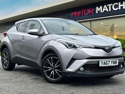 Silver Used 2018 Toyota C-HR SUV | £12,900 (Good price)