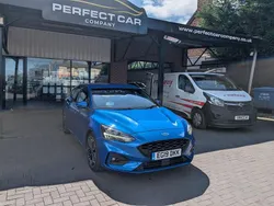 Blue Used 2019 Ford Focus ST-Line X Hatchback | £10,495 (Fair price)