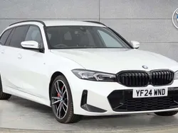 White Used 2024 BMW 320 M Sport Estate | £34,900 (Expensive)