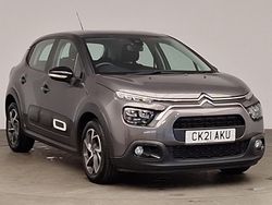 Grey Used 2021 Citroën C3 PureTech Hatchback | £10,998 (A bit pricey)