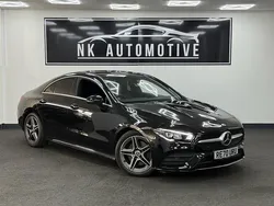 Black Used 2020 Mercedes CLA220 AMG line Sedan | £22,790 (Good price)