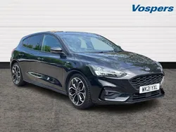 Black Used 2021 Ford Focus ST-Line X Hatchback | £15,990 (Fair price)
