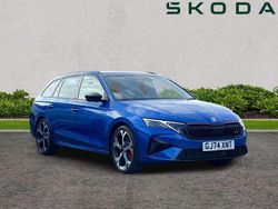 Blue Used 2025 Skoda Octavia vRS Estate | £33,995