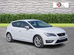 White Used 2015 Seat Leon FR Hatchback | £10,395 (Fair price)
