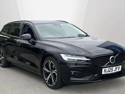 Black Used 2025 Volvo V60 Plus Estate | £32,990 (Fair price)