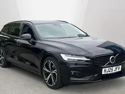 Black Used 2025 Volvo V60 Plus Estate | £33,690 (Fair price)