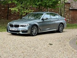 Blue Used 2017 BMW 540 M Sport Sedan | £23,995 (Fair price)