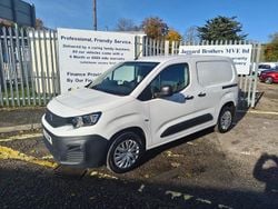 White Used 2021 Peugeot Partner Van | £11,995 (Fair price)