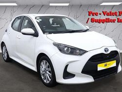 White Used 2021 Toyota Yaris Hybrid Hatchback | £14,895 (Fair price)