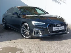 Black Used 2022 Audi A5 S-Line Coupe | £28,598 (A bit pricey)