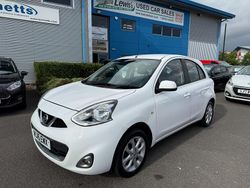 White Used 2016 Nissan Micra Acenta Hatchback | £3,795 (Fair price)