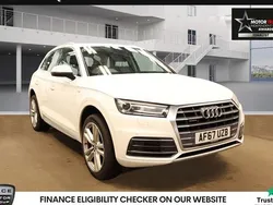White Used 2017 Audi Q5 Sport SUV | £16,749 (Fair price)