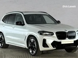 White Used 2022 BMW iX3 M Sport SUV | £31,000 (Fair price)