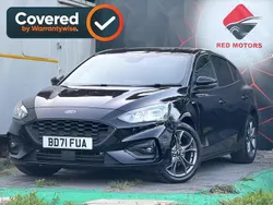 Black Used 2021 Ford Focus ST-Line Hatchback | £10,995 (Fair price)