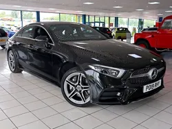Obsidian black Used 2019 Mercedes CLS350 AMG line Coupe | £23,489 (Fair price)