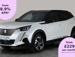 White Used 2023 Peugeot e-2008 GTi SUV | £15,954 (Fair price)