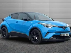 Blue Used 2018 Toyota C-HR SUV | £17,695 (A bit pricey)