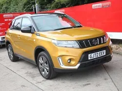 Yellow Used 2022 Suzuki Vitara SZ-T SUV | £15,995 (Fair price)