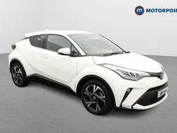 White Used 2023 Toyota C-HR Design SUV | £21,999 (Fair price)