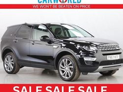 Black Used 2017 Land Rover Discovery Sport HSE Luxury SUV | £9,990 (Good price)