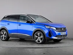 Blue Used 2022 Peugeot 3008 GT Hatchback | £17,298 (Fair price)