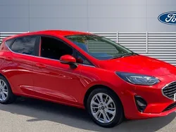 Red Used 2022 Ford Fiesta Titanium Hatchback | £12,612 (Good price)