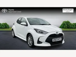 White Used 2023 Toyota Yaris Hybrid Hatchback | £16,000 (Good price)
