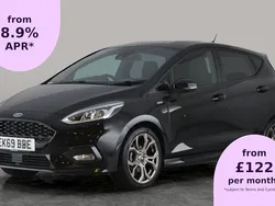 Black Used 2019 Ford Fiesta ST-Line Hatchback | £9,146 (Fair price)