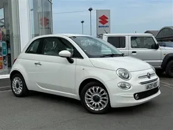 White Used 2020 Fiat 500 Lounge Hatchback | £8,995 (Fair price)