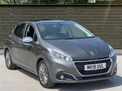 Grey Used 2018 Peugeot 208 Allure Premium Hatchback | £7,495 (Fair price)
