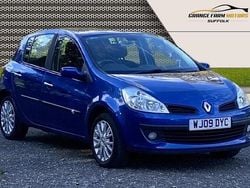 Blue Used 2009 Renault Clio II Dynamique Hatchback | £2,995 (Fair price)