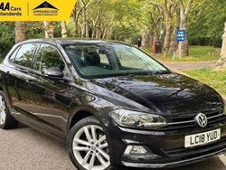 Black Used 2018 VW Polo SEL Hatchback | £11,350 (Fair price)