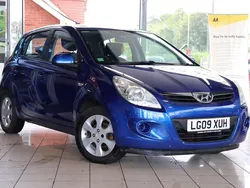 Blue Used 2009 Hyundai i20 Comfort Hatchback | £1,700 (Fair price)