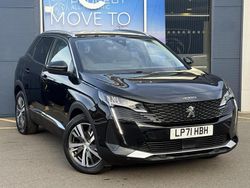 Black Used 2022 Peugeot 3008 Allure Premium Hatchback | £16,895 (Fair price)