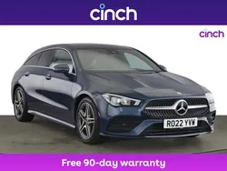 Blue Used 2022 Mercedes CLA200 AMG line Estate | £19,049 (Good price)