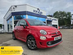 Red Used 2017 Fiat 500 S Hatchback | £5,898 (Fair price)