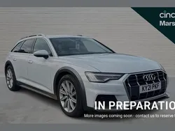 White Used 2021 Audi A6 Allroad Sport Estate | £27,581 (Good price)