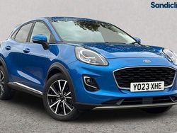 Blue Used 2023 Ford Puma Gen-E Titanium Hatchback | £15,470 (Fair price)