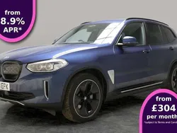 Blue Used 2021 BMW iX3 Comfort Edition SUV | £21,780 (Fair price)