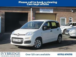 White Used 2017 Fiat Panda Pop Hatchback | £4,595 (Fair price)
