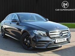 Black Used 2019 Mercedes E400 AMG line Sedan | £20,985 (Fair price)