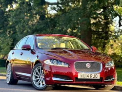 Red Used 2014 Jaguar XF Premium Luxury Sedan | £5,495 (Good price)