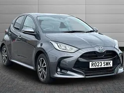 Grey Used 2023 Toyota Yaris Hybrid Design Hatchback | £17,201 (Fair price)