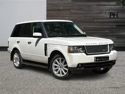 White Used 2011 Land Rover Range Rover Vogue SUV | £13,460 (Fair price)