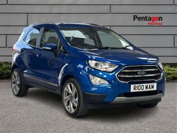 Blue Used 2019 Ford Ecosport Titanium SUV | £9,999 (Fair price)