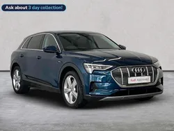 Blue Used 2020 Audi e-tron Business SUV | £19,930 (Fair price)