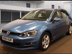 Blue Used 2015 VW Golf VII Match Hatchback | £9,355 (Fair price)