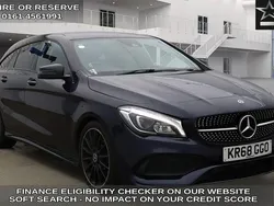Blue Used 2018 Mercedes CLA200 AMG line Estate | £14,970 (Fair price)