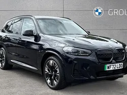 Black Used 2023 BMW iX3 M Sport SUV | £33,890 (Fair price)