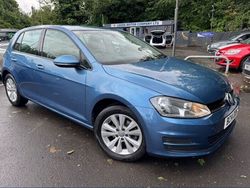 Blue Used 2014 VW Golf VII SE Hatchback | £9,695 (Fair price)